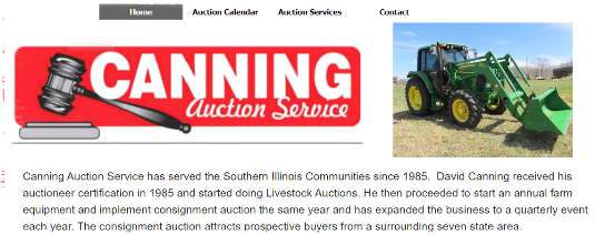 Canning Auction Service